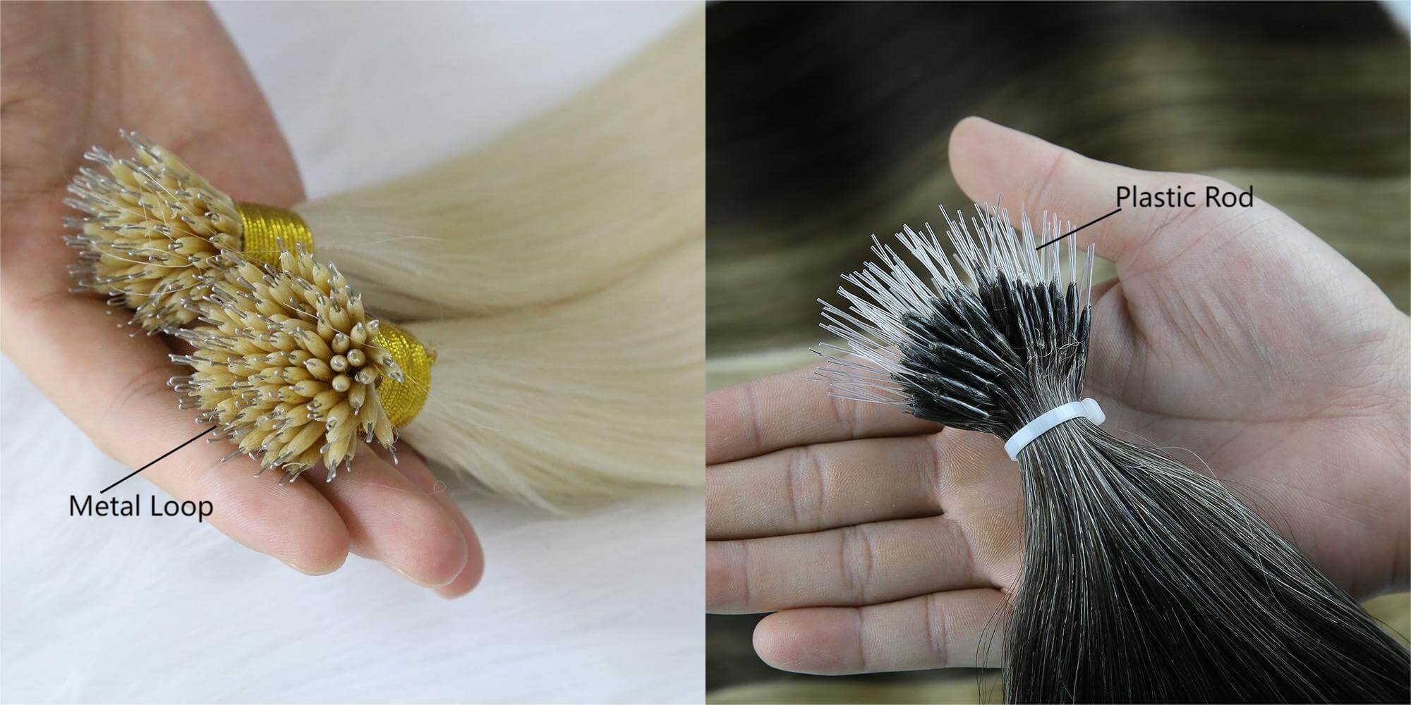 Beads hair extensions