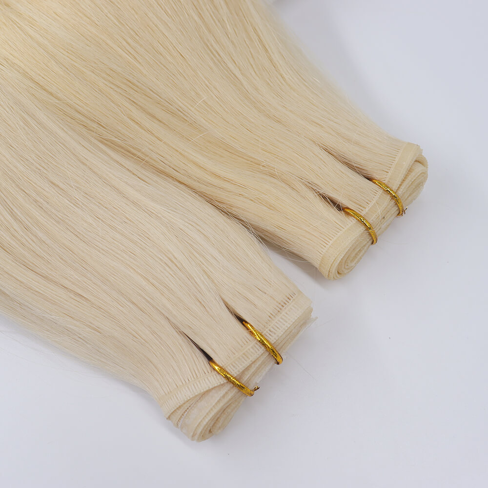 Flat Weft Hair Extensions 1
