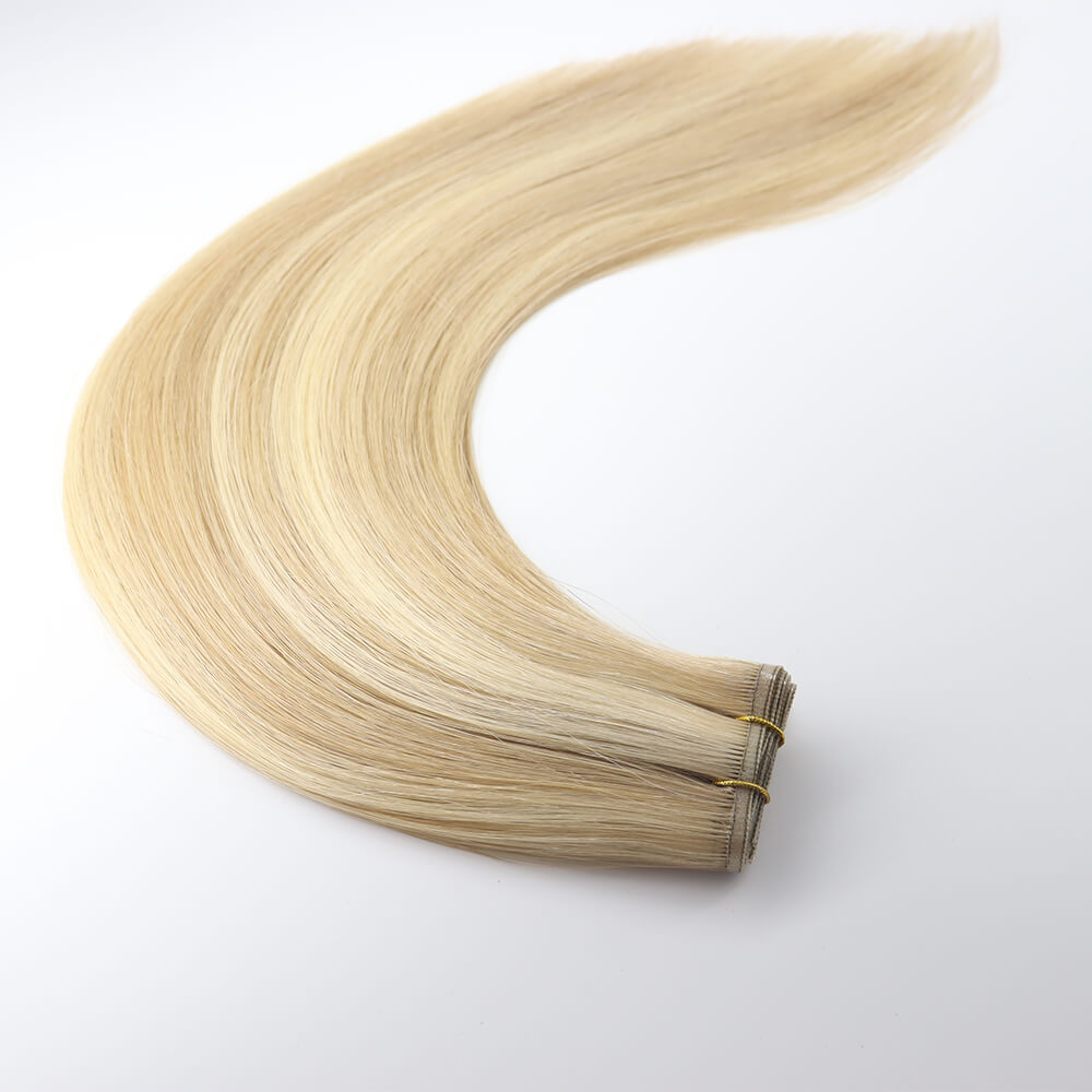 Flat Weft Hair Extensions 5