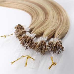 Micro ring loop hair extensions