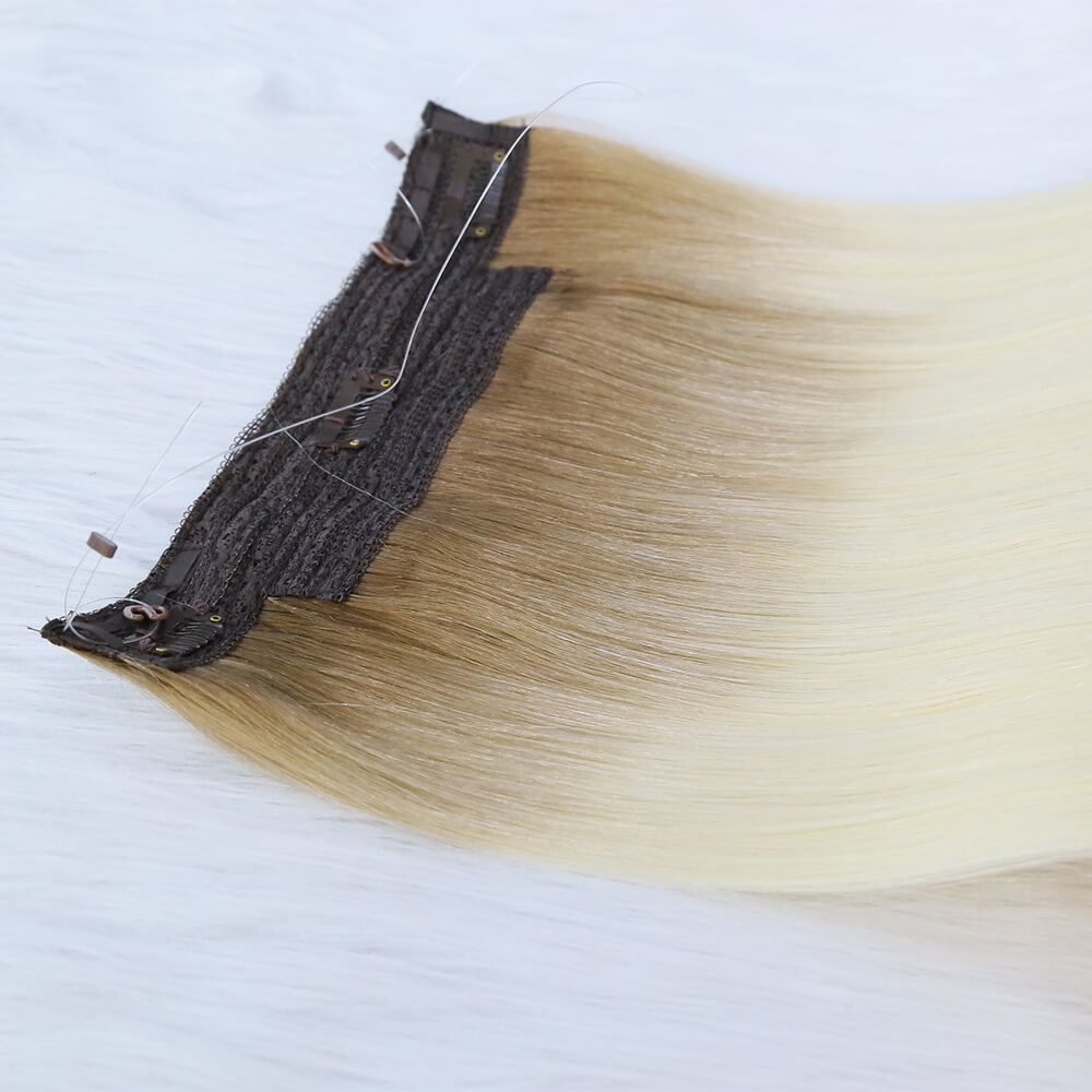 Flip-In Halo Hair Extensions 4