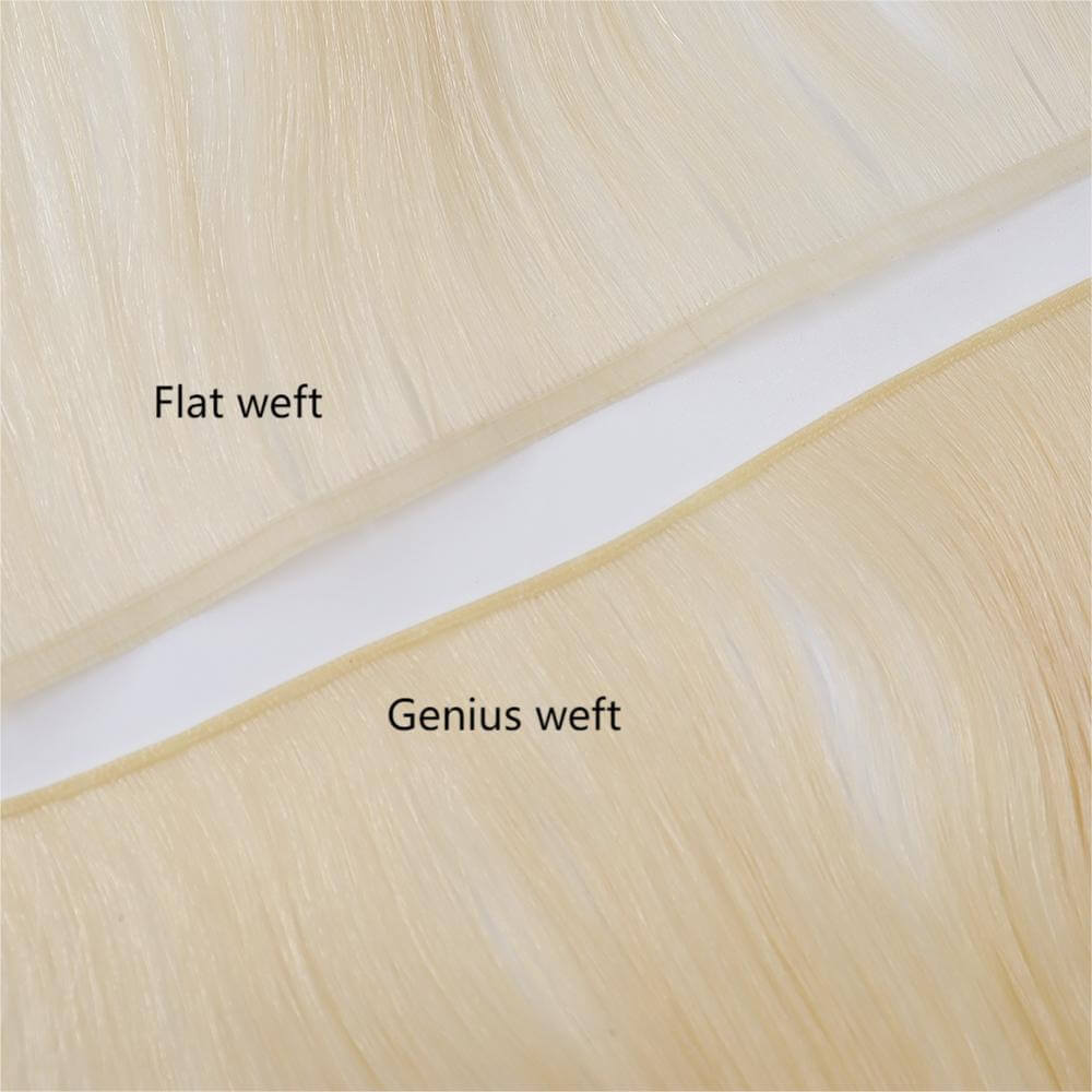 flat weft vs. Genius weft