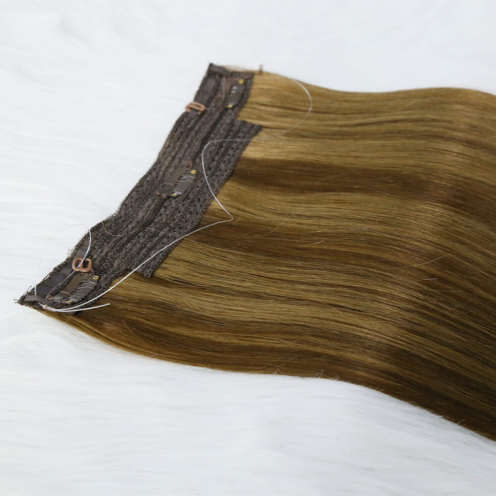 Flip-In Halo Hair Extensions 2