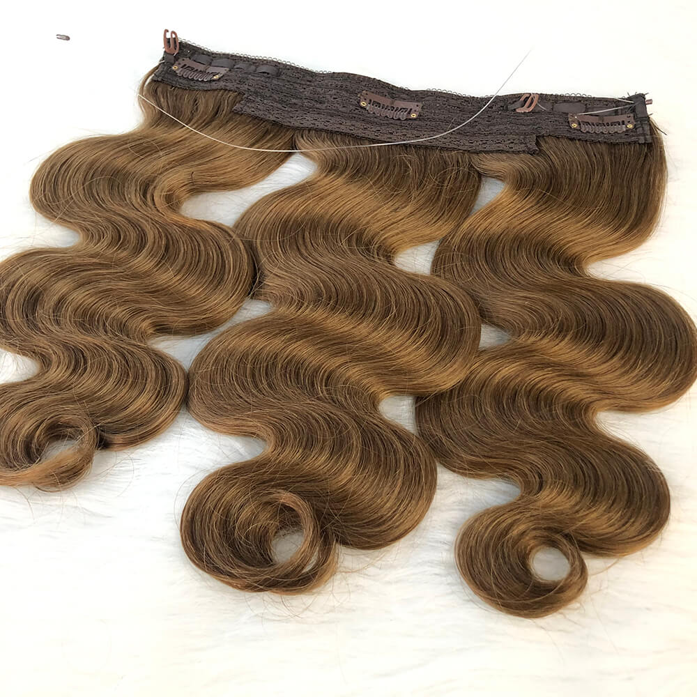 Flip-In Halo Hair Extensions 3