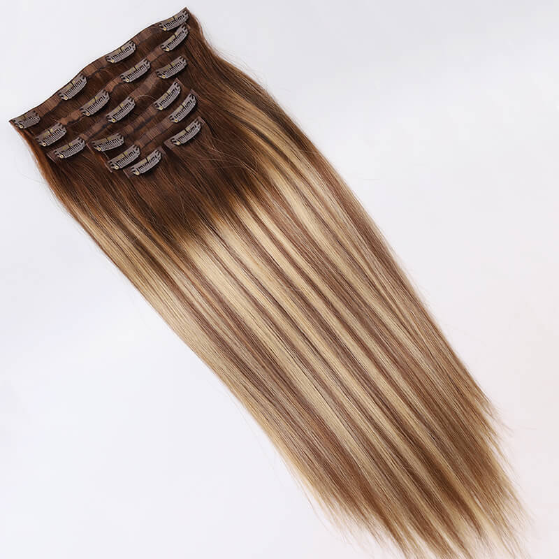 Invisible Clip-In Hair Extensions 3