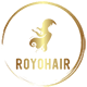 superior-quality hair extensions Royo hair logo