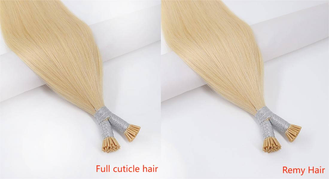 Full cuticle hair VS Remy Hair